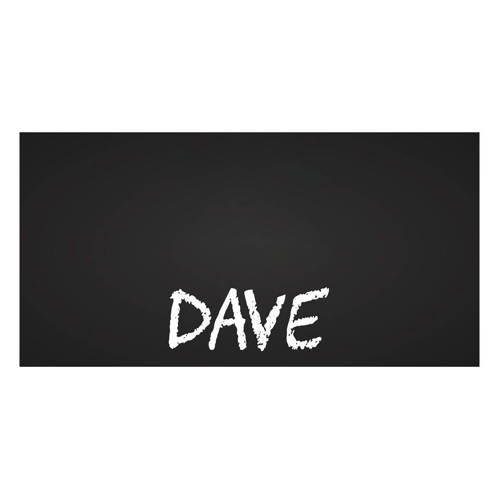 Badge Reusable Chalkboard Express with Pencil - 3 x 1.5 in - view 3 - product view 3