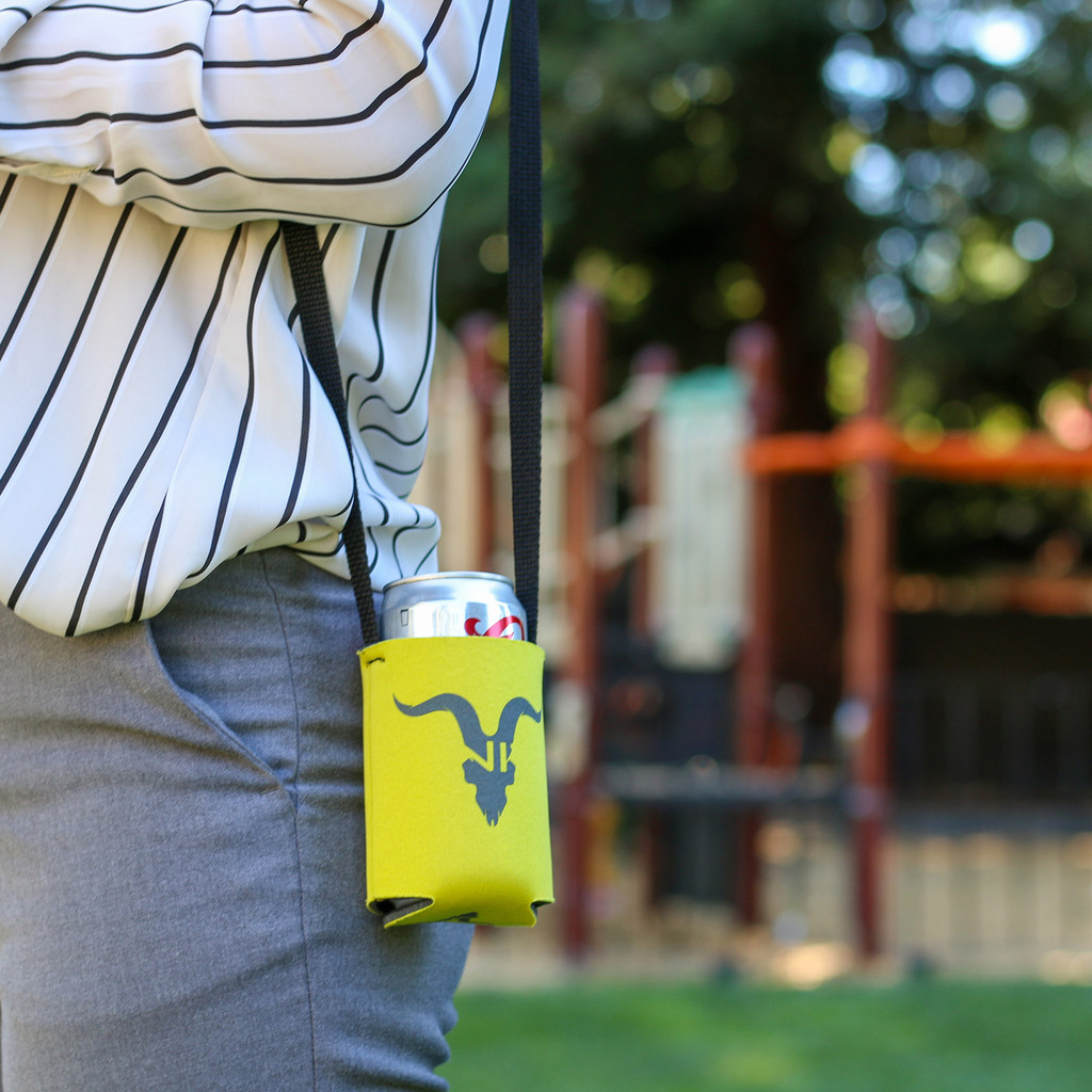 American Made Hands Free Can Cooler