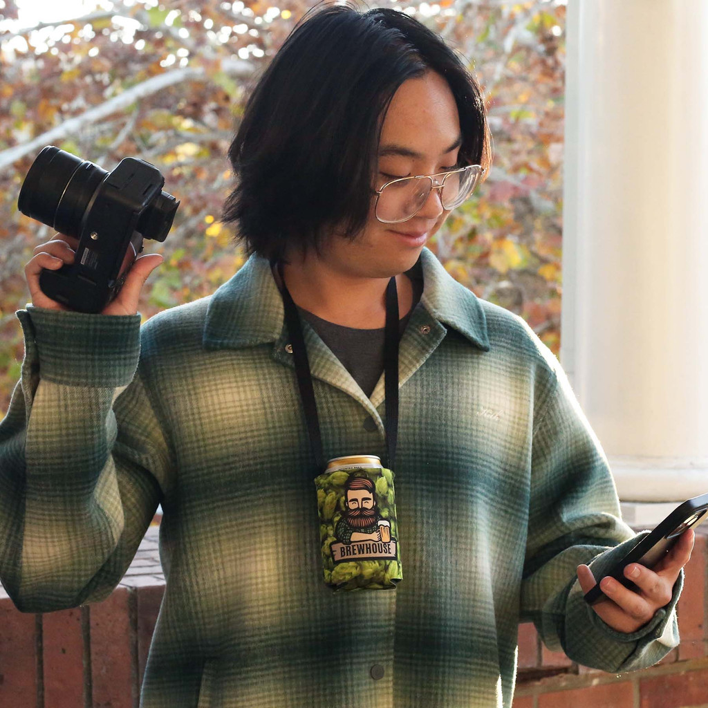 Full Color Hands Free Can Cooler