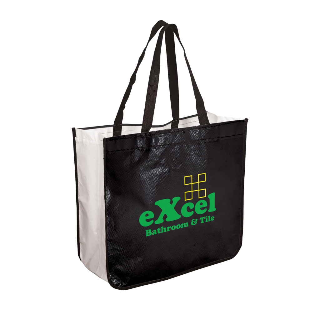 Extra Large Laminated Shopping Tote - HPG Brands