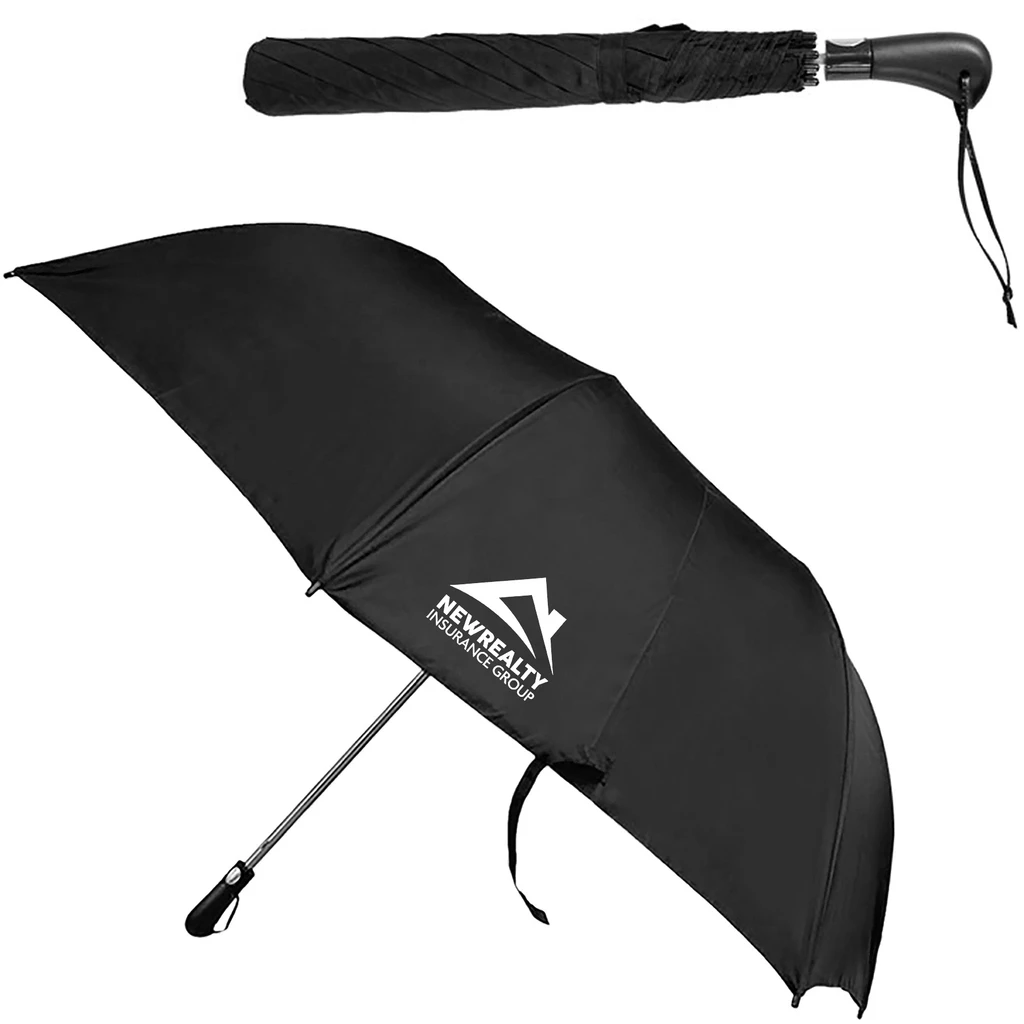 Telescopic Folding Umbrella: 56" Arc