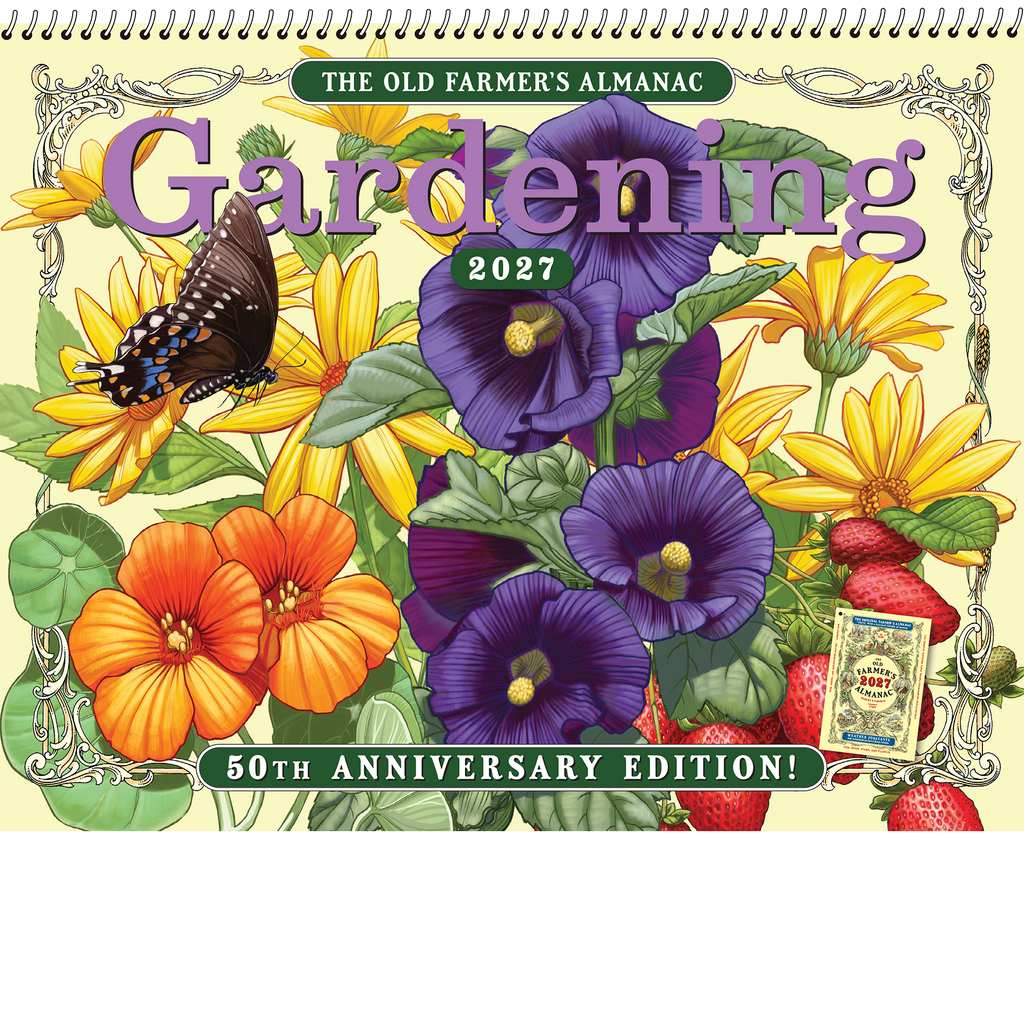 The Old Farmer's Almanac® Gardening: 2027 Spiral Bound