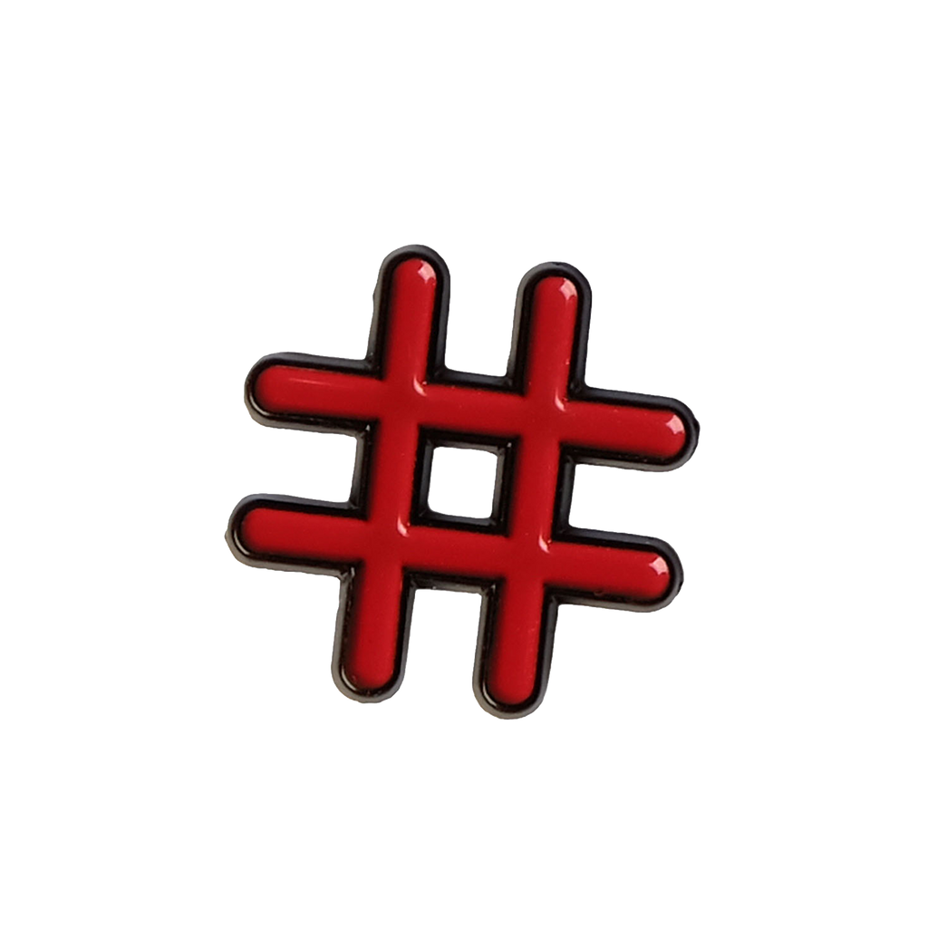 Diestruck Soft Enamel Lapel Pins: 3/4" W X 3/4" H