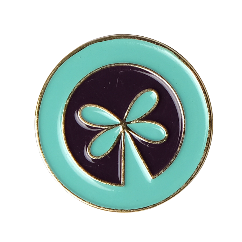 Diestruck Soft Enamel Lapel Pins: 1 1/4" W X 1 1/4" H