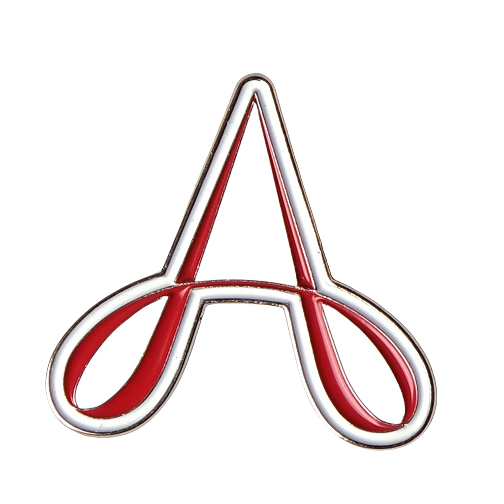 Diestruck Soft Enamel Lapel Pins: 1 1/4" W X 1 1/4" H