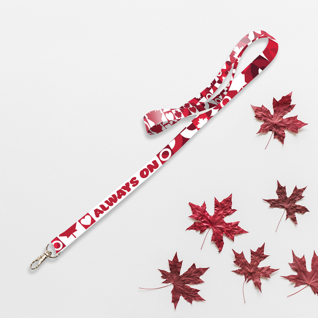 E-Z Import™ 0.5” W Sublimated Lanyard