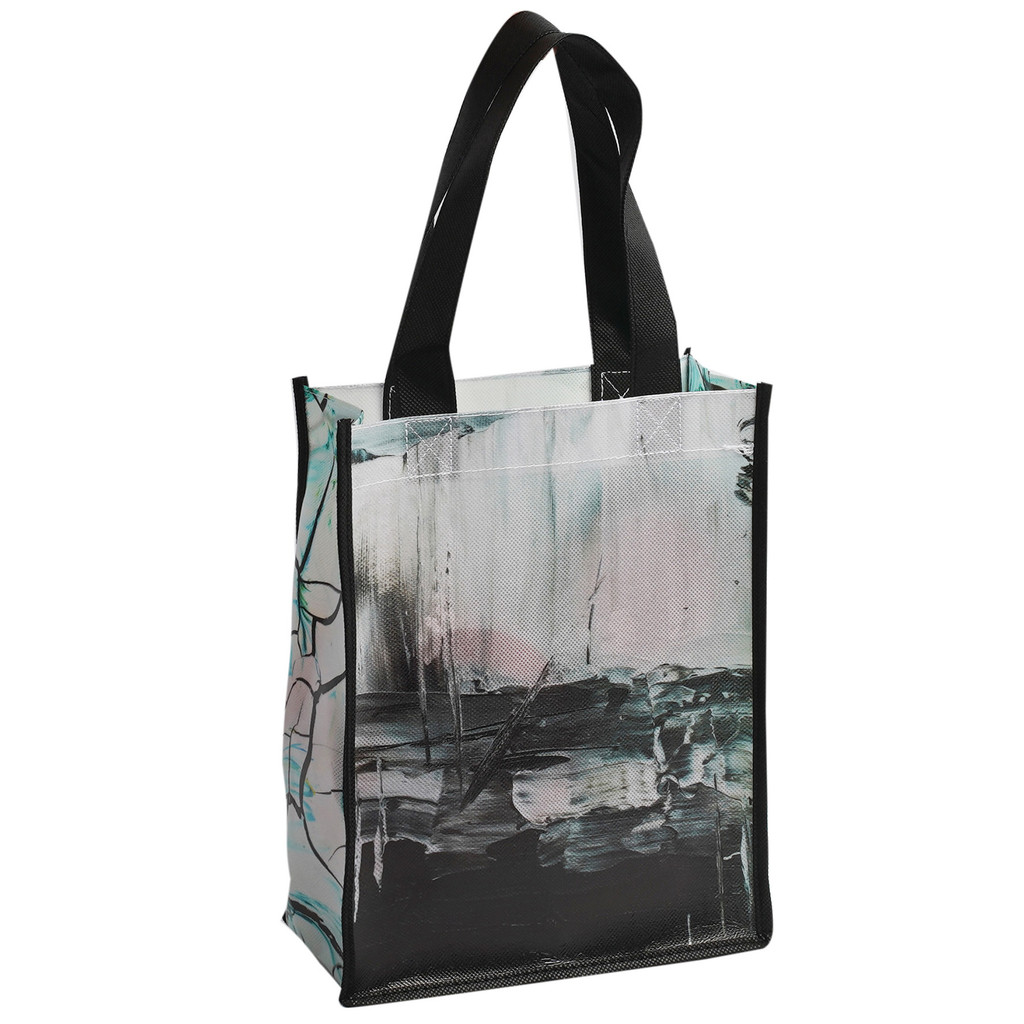 ●depound● Obback Tote Black DP2478BG003MBBXX Laminated Non Woven Polypropylene Tote: 8