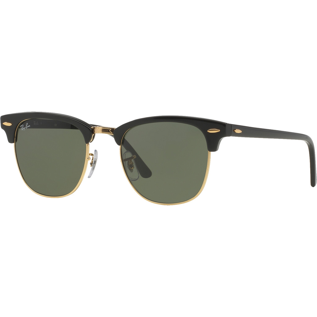 RayBan サングラス RB3016 サイズ51□21 145 Clubmaster Sunglasses: Black 51/21/145 - HPG Brands