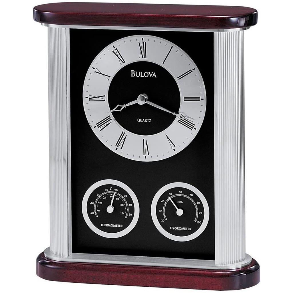 Bulova B7590 Belvedere Executive Clock