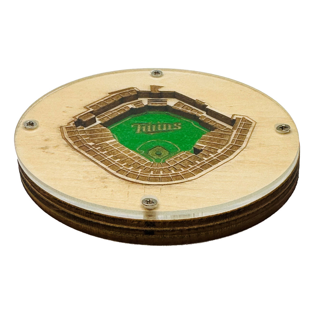 Layered Wood Coaster