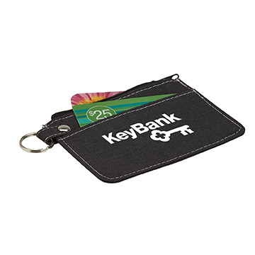 Heathered Card Wallet