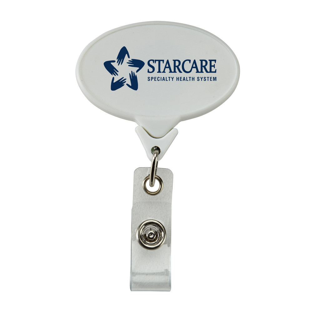 Oval Secure-A-Badge™