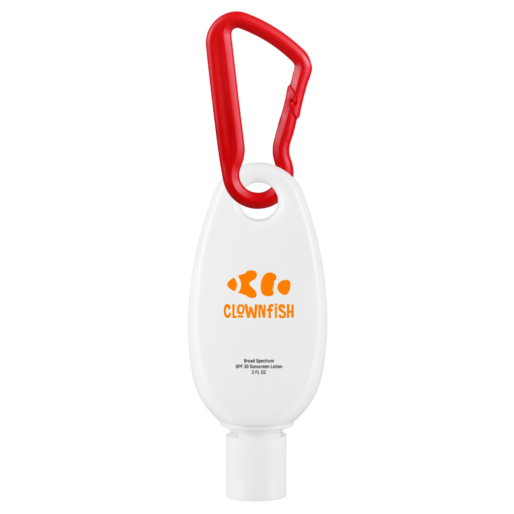 1.8 oz. SPF 30 Sunscreen w/ Carabiner