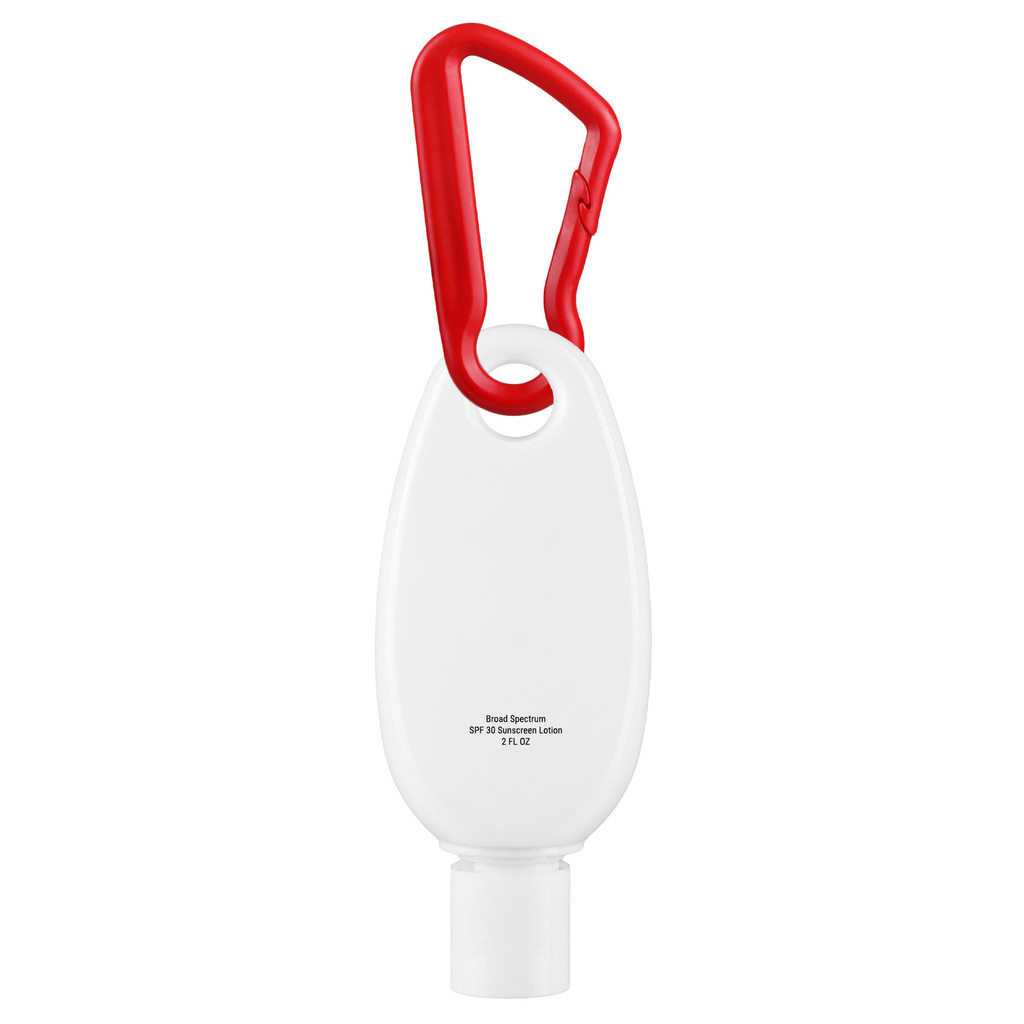 1.8 oz. SPF 30 Sunscreen w/ Carabiner