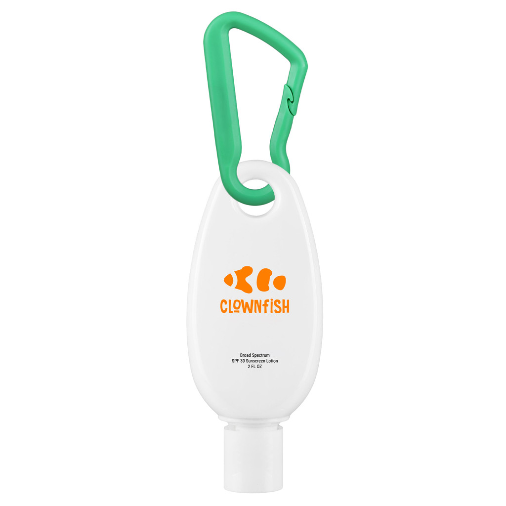 1.8 oz. SPF 30 Sunscreen w/ Carabiner