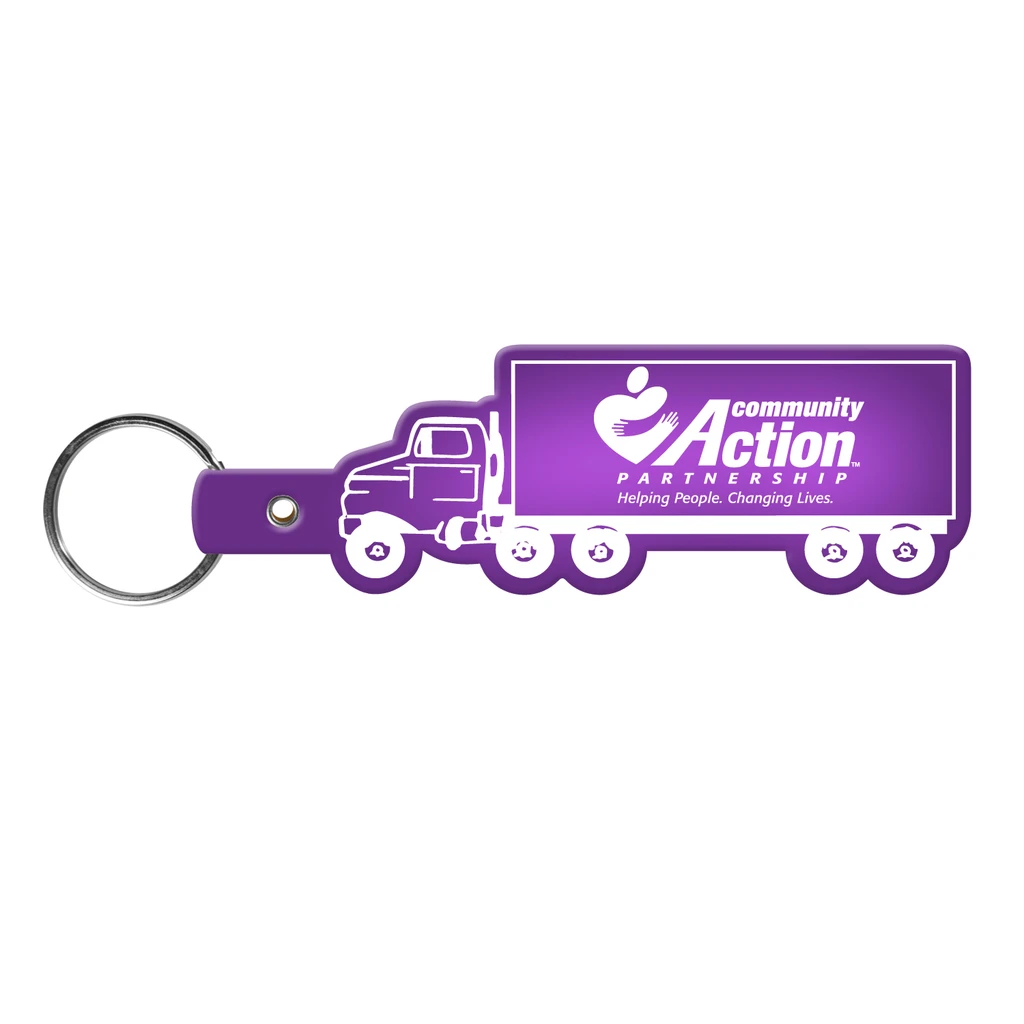 Truck Flexible Key Tag