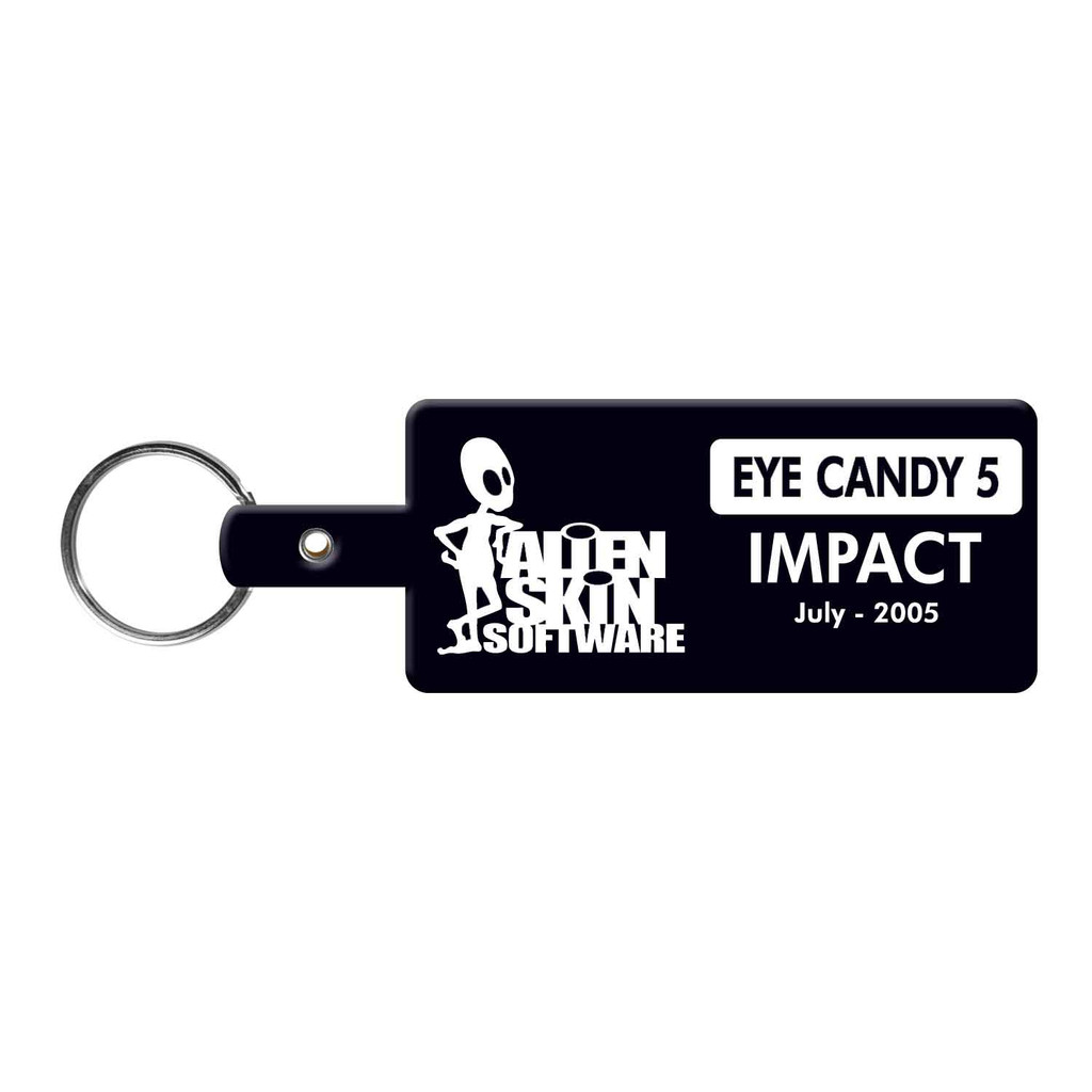 Rectangle Flexible Key Tag