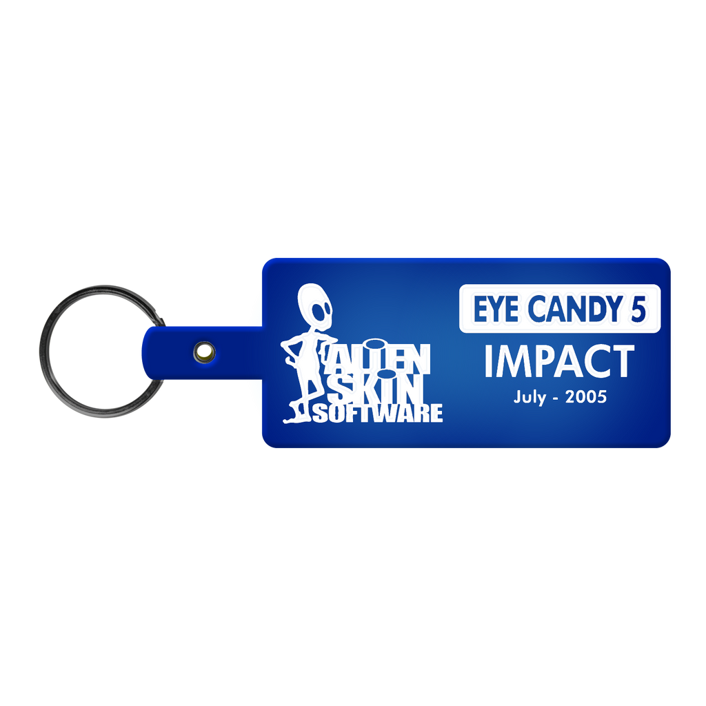Rectangle Flexible Key Tag