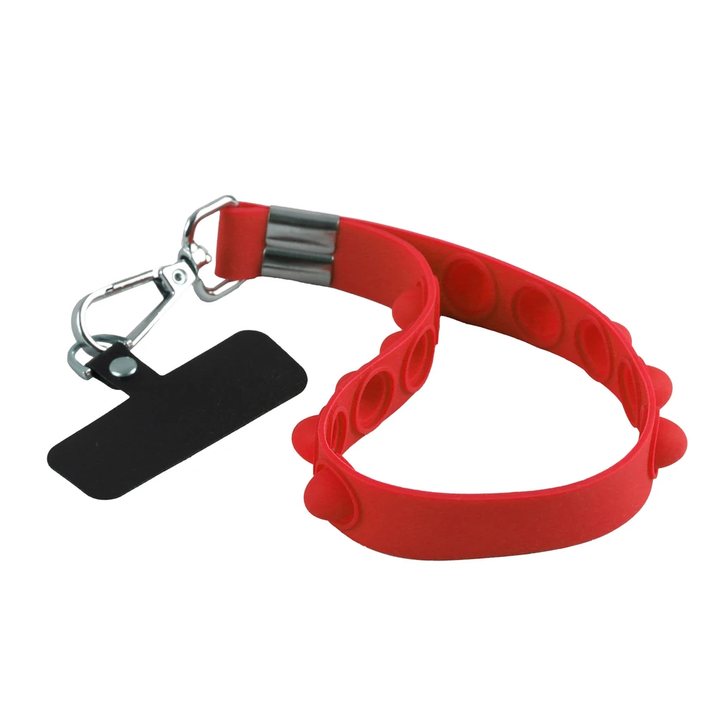 Silicone Pop-it Phone Wristlet & Keyholder
