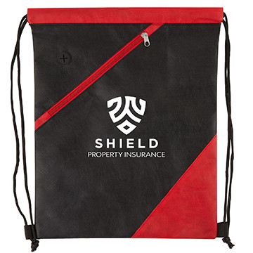 Apex RPET Non-Woven Drawstring Backpack - HPG Brands