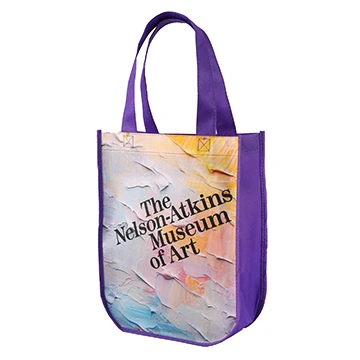 Yuma Sublimated Non-Woven Curve Bottom Tote