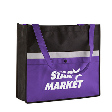 Corridor Non-Woven Snap Pocket Tote - HPG Brands