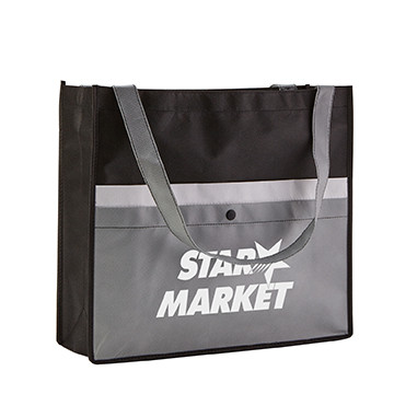 Corridor Non-Woven Snap Pocket Tote - HPG Brands