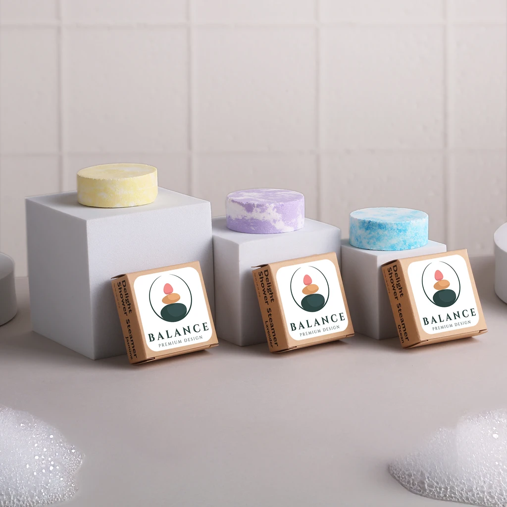 Delight Shower Steamers: 3 Piece Set