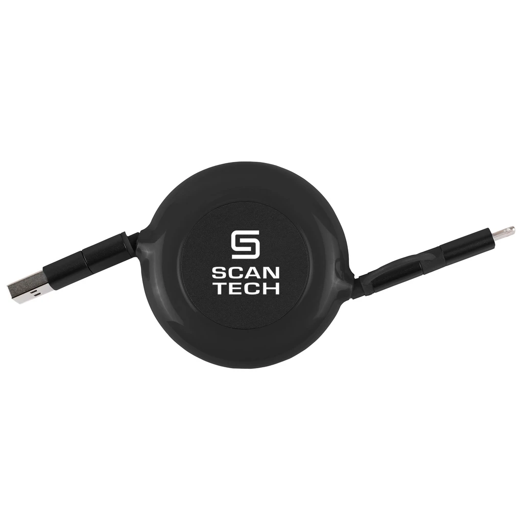 3-in-1 Retractable Fast Charge-it™ Cable