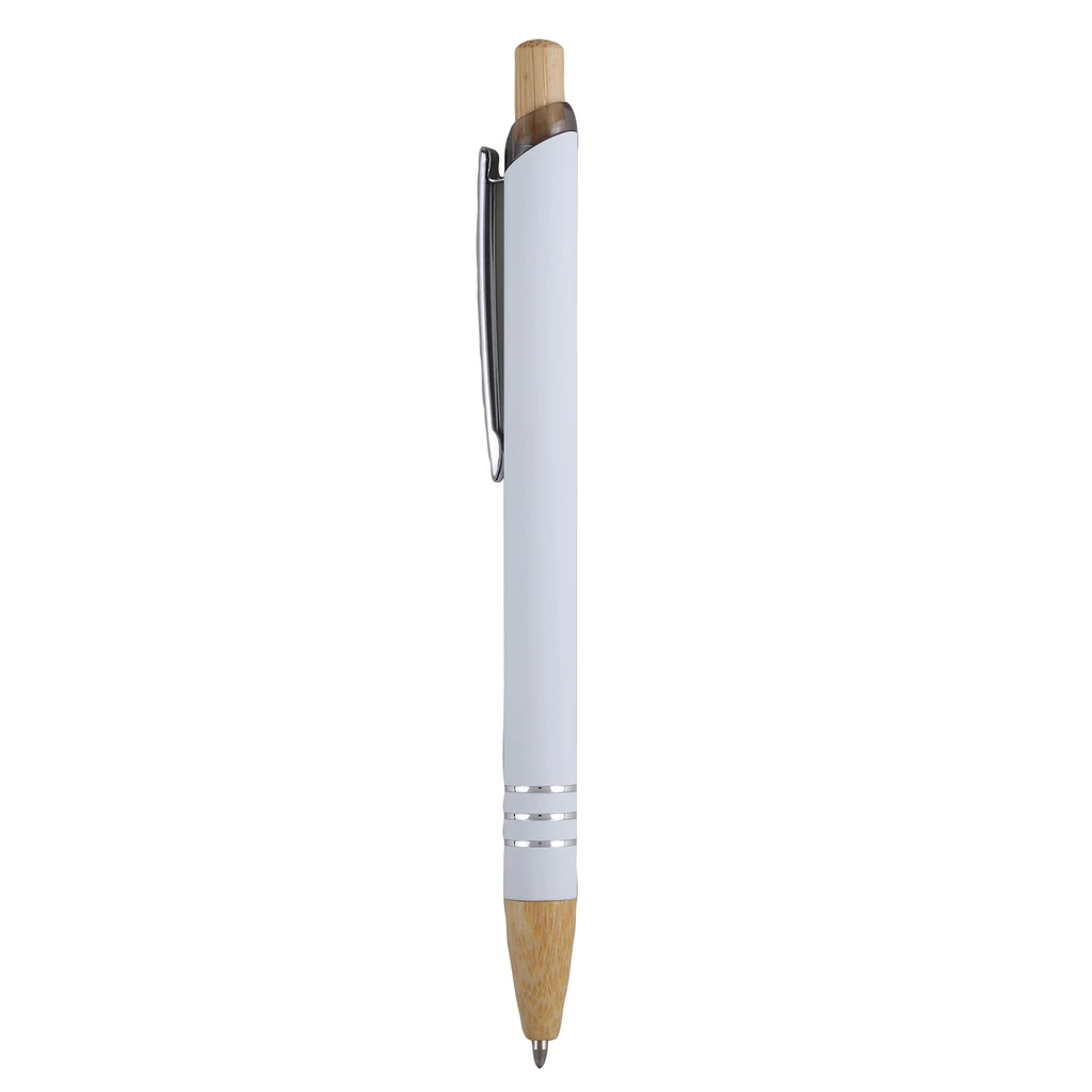 Venosa Velvet-Touch Aluminum Pen w/ bamboo accents