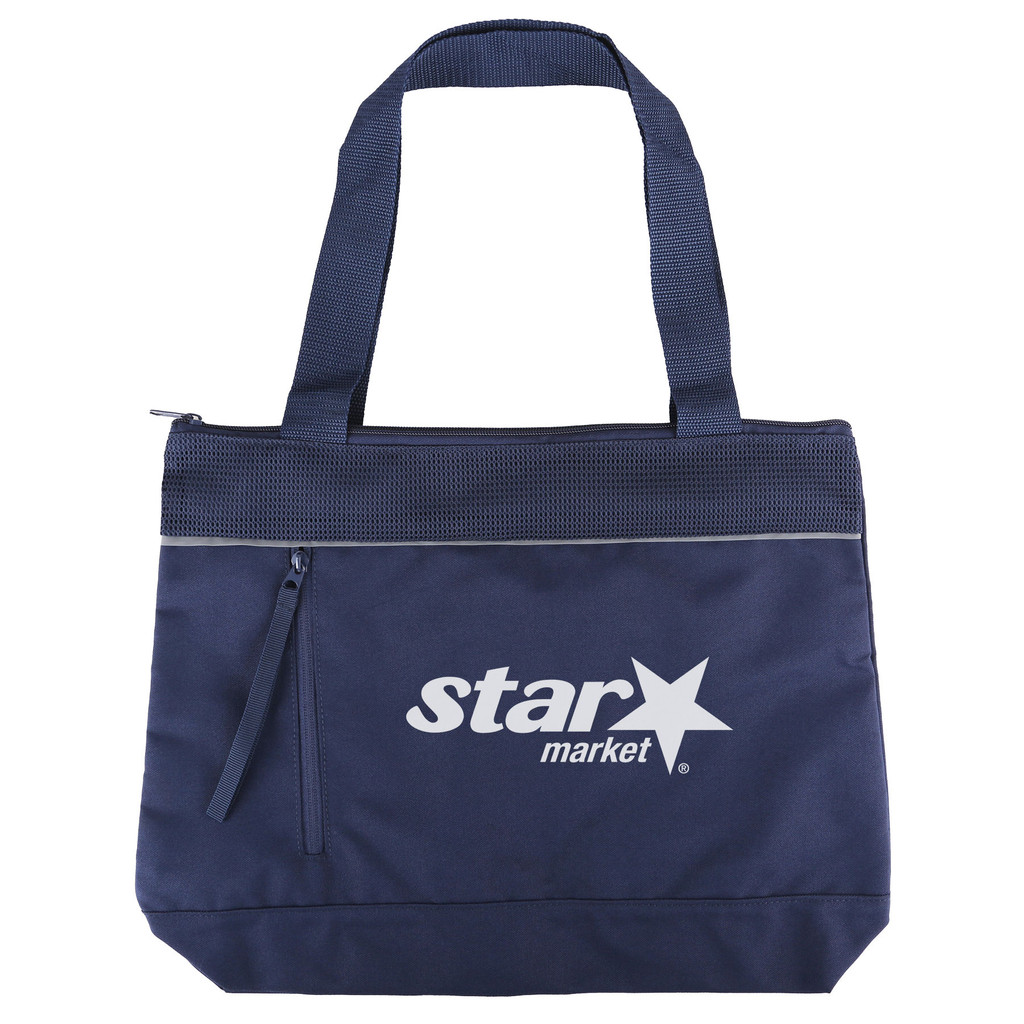 RPET Mesh Zippered Tote