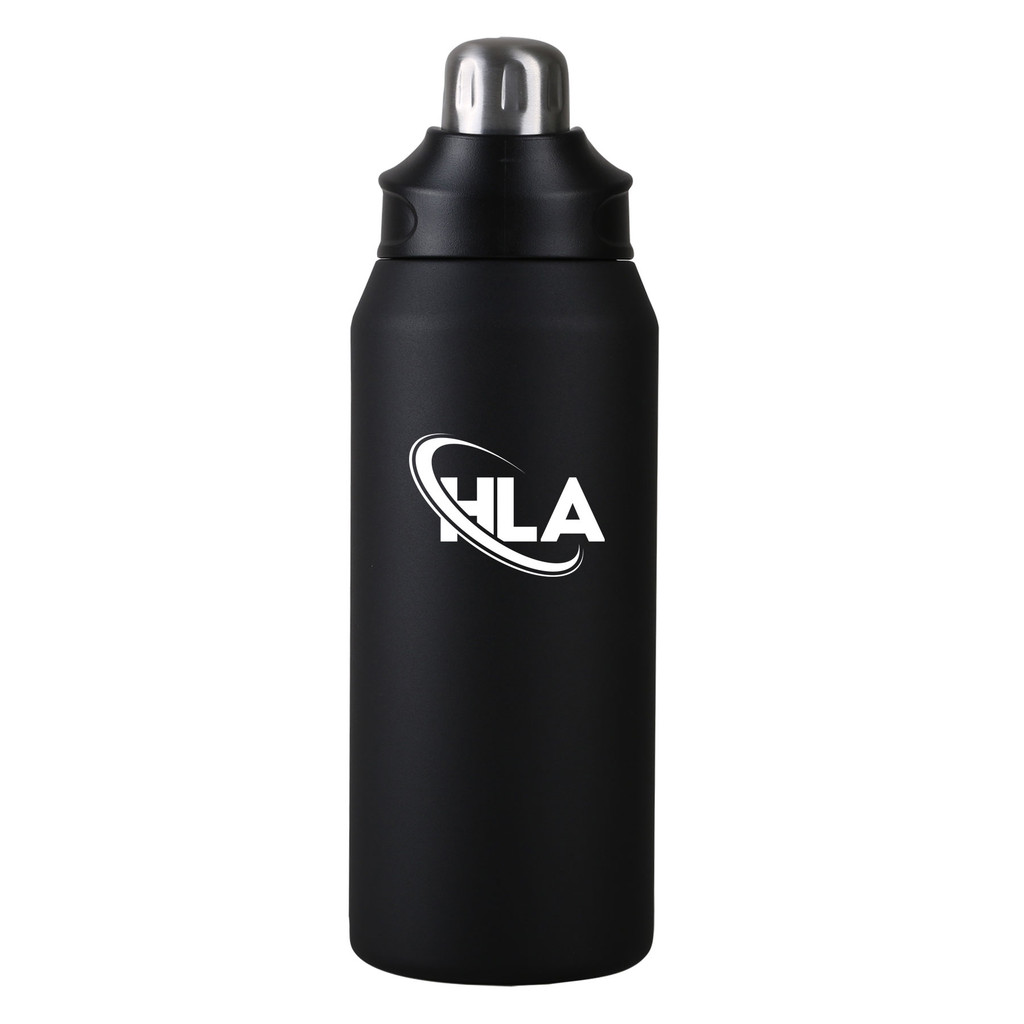 27 oz. Surat Powder Coated Recycled Stainless Steel Bottle w/ magnetic lid