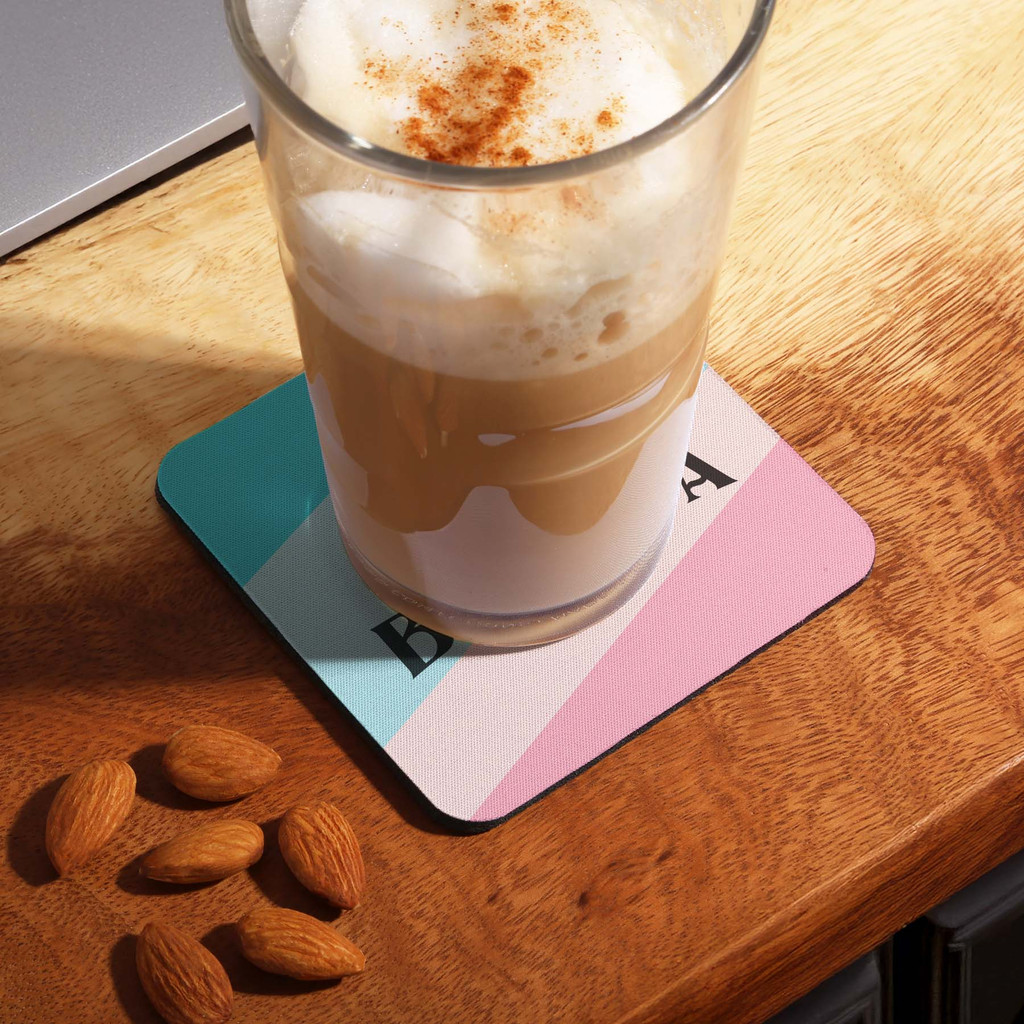 reGen Recycled Polyester Square Dye Sub Coaster