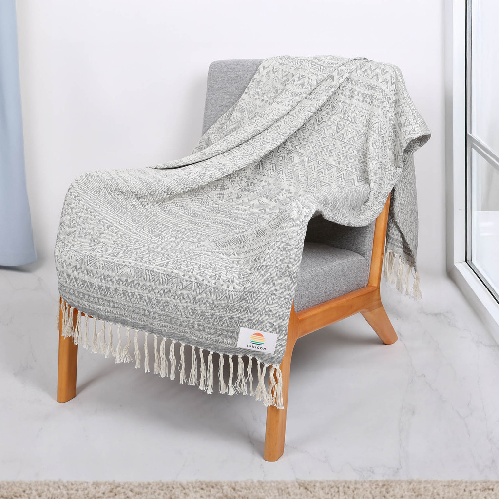 reGen rPET Woven Throw Blanket