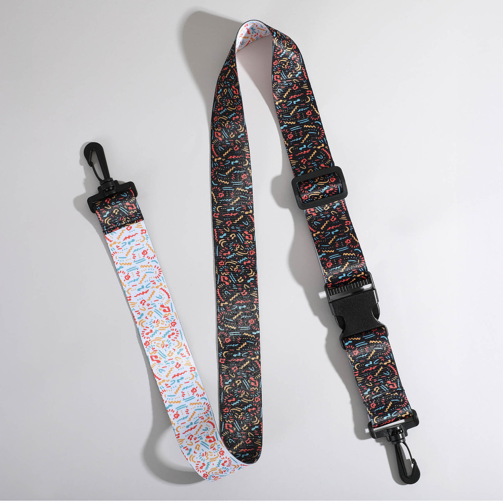 Overseas Direct Full Color Bag Strap With Buckle: Medium