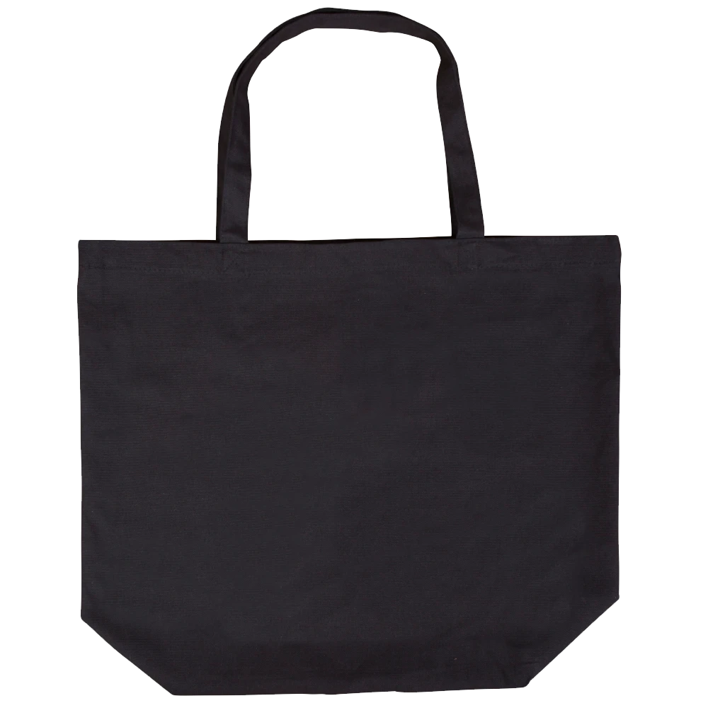 12oz Cotton Canvas Tote Bag: Premium 20" W X 17.5" H