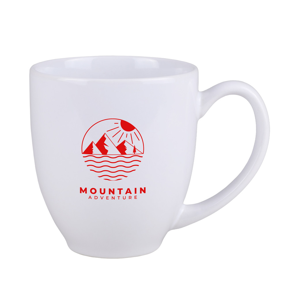 15 Oz. Ceramic Bistro Mug - HPG Brands