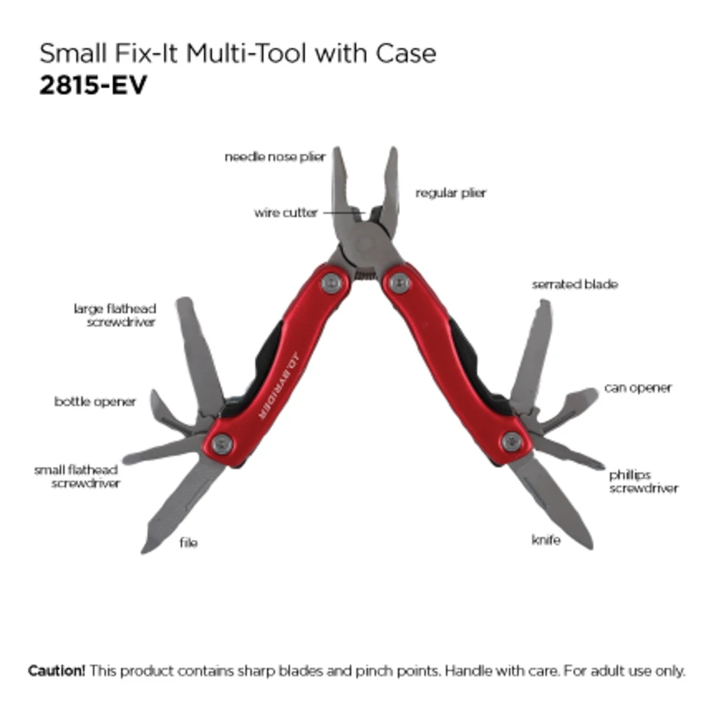 Small Fix-it Multi-Tool with Case