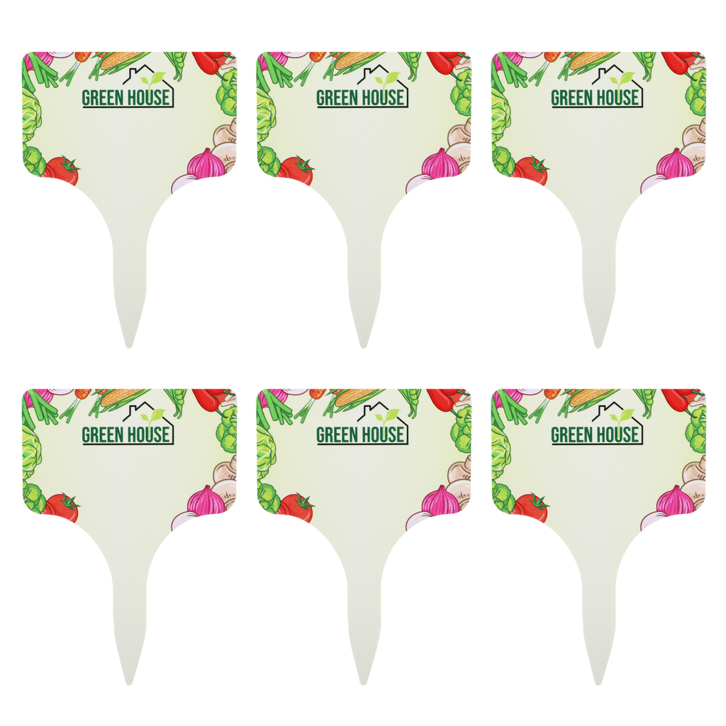 Evergreen 6 Pc. Garden Stake Set