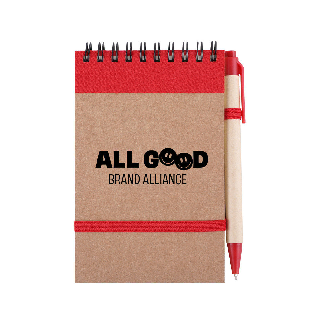 3" X 5" Eco Jotter w/Pen