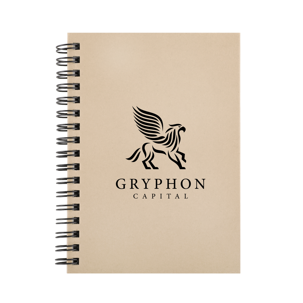 Small Spiral Hardcover Notebook w/FSC Paper