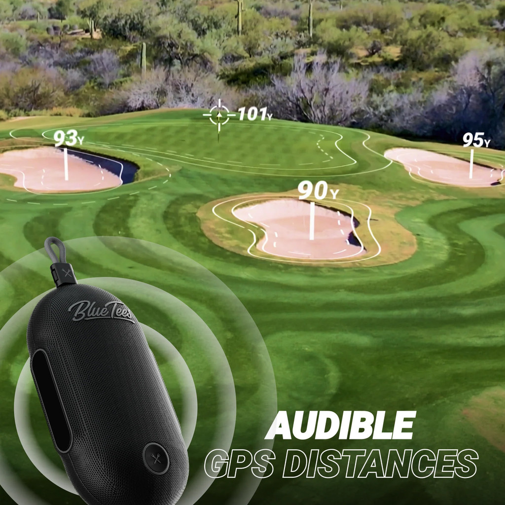 Blue Tees Golf The Player Go GPS Speaker