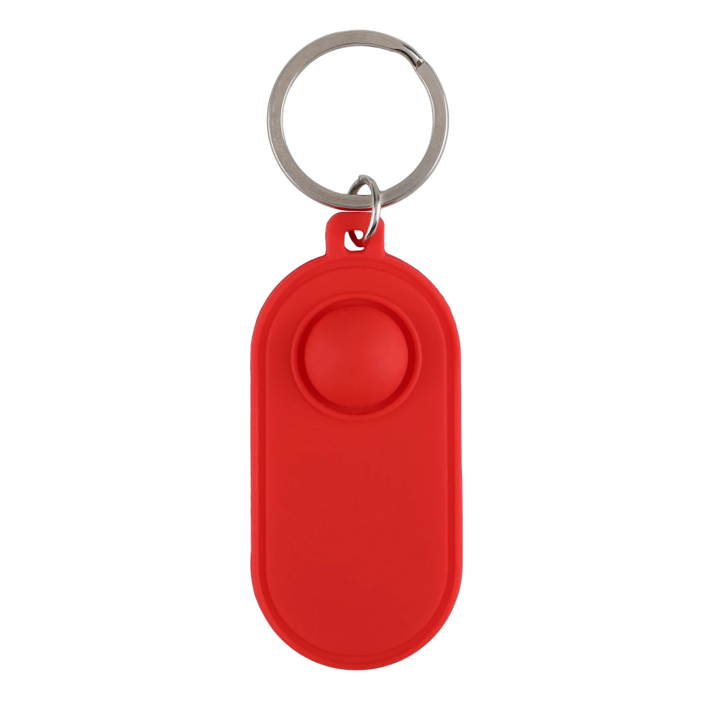 Silicone Stress Pop-It Keytag