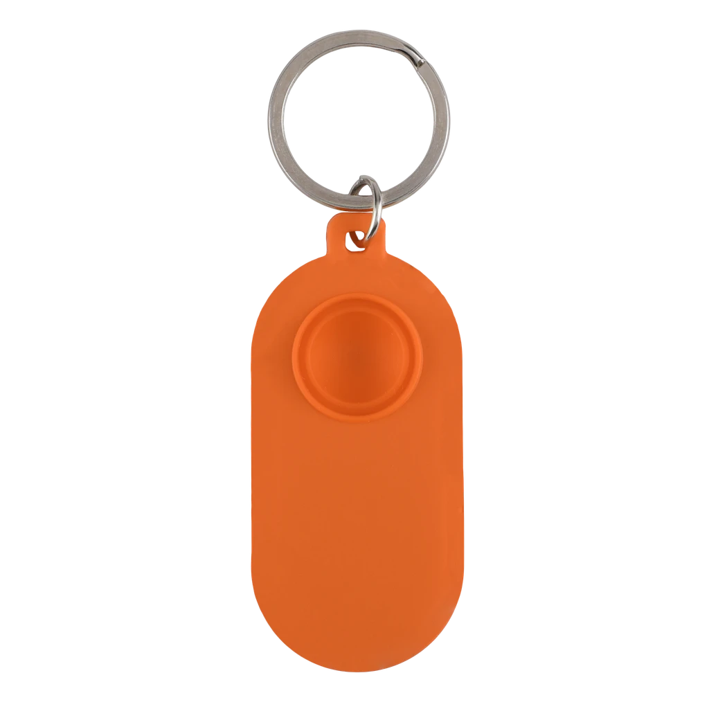 Silicone Stress Pop-It Keytag