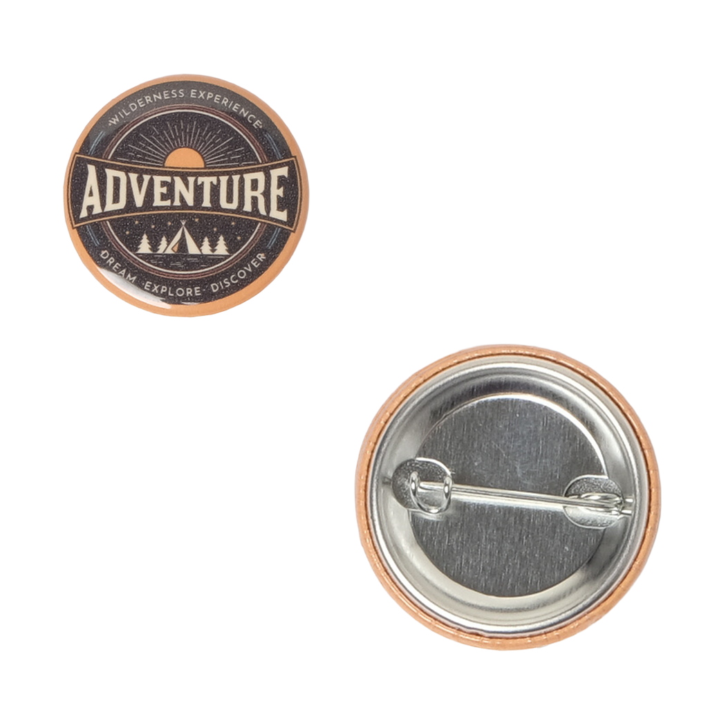 1.5" Tin Badge: Round
