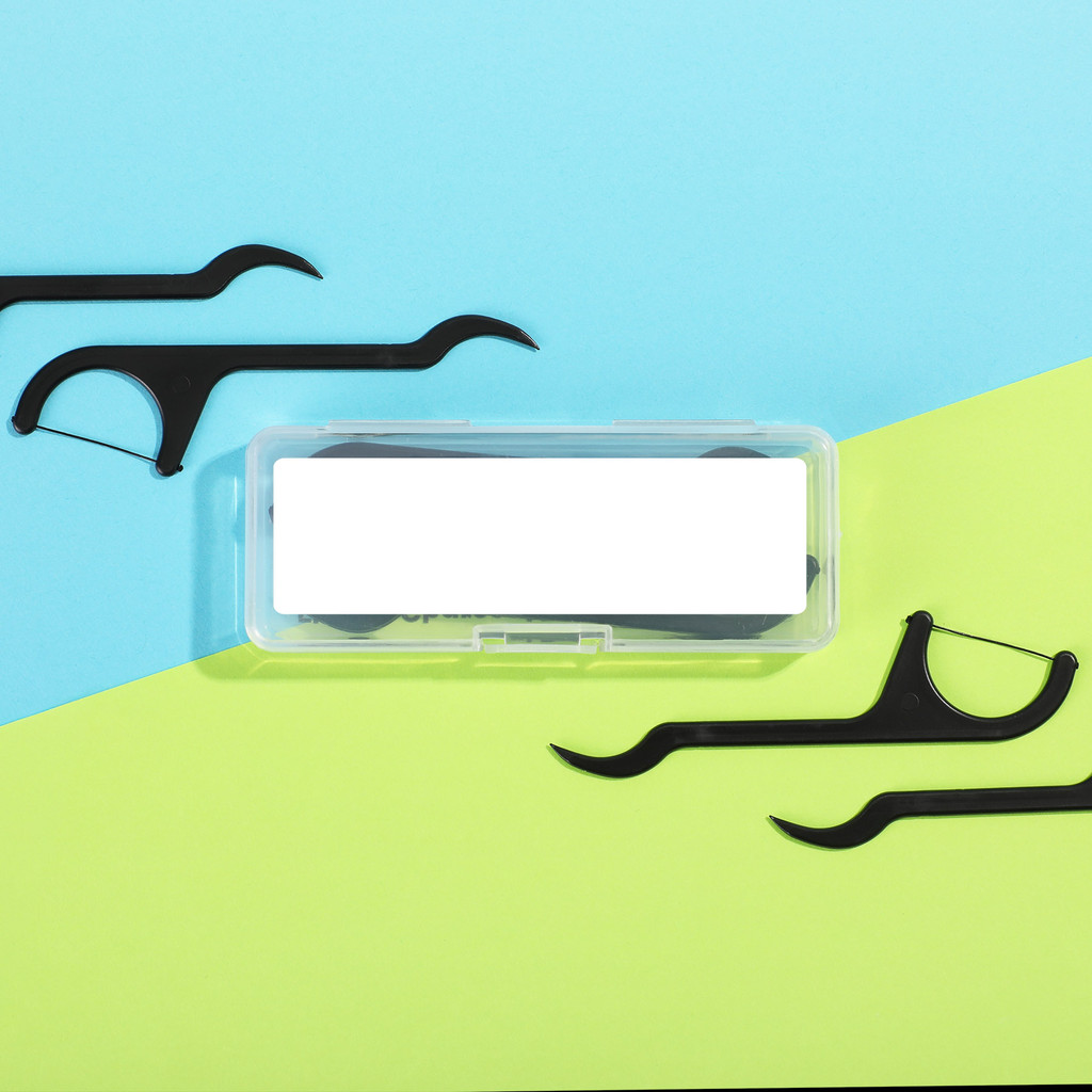 Flossie Charcoal Dental Floss Picks