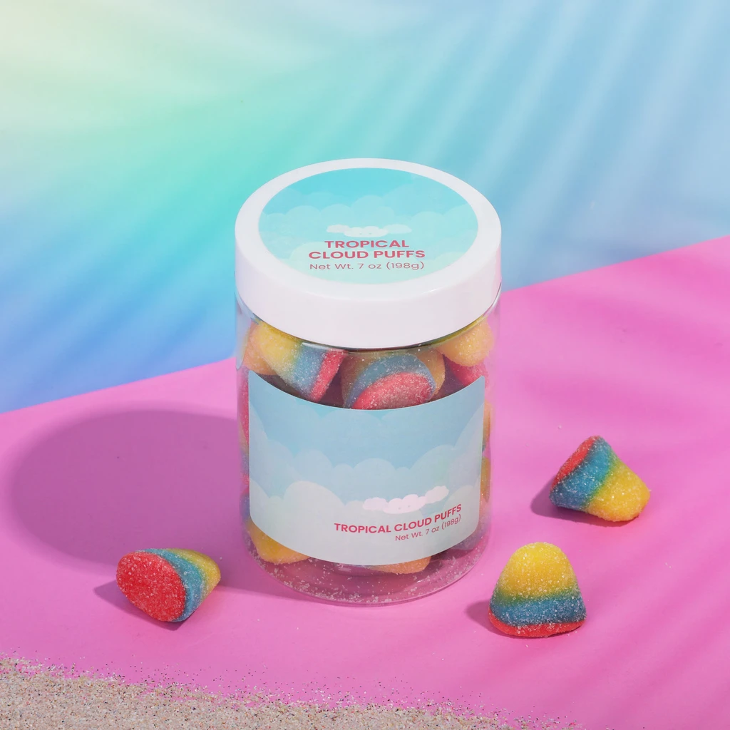 Tropical Cloud Puffs: Large Jar