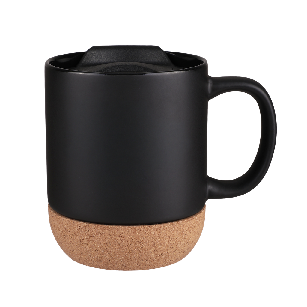 Mesa 11 Oz Ceramic Mug With Cork Bottom