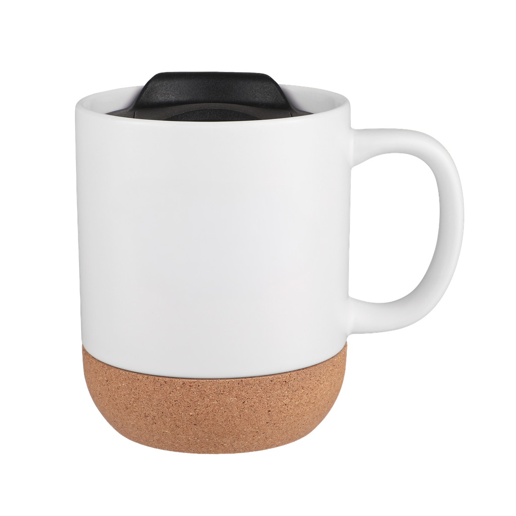 Mesa 11 Oz Ceramic Mug With Cork Bottom