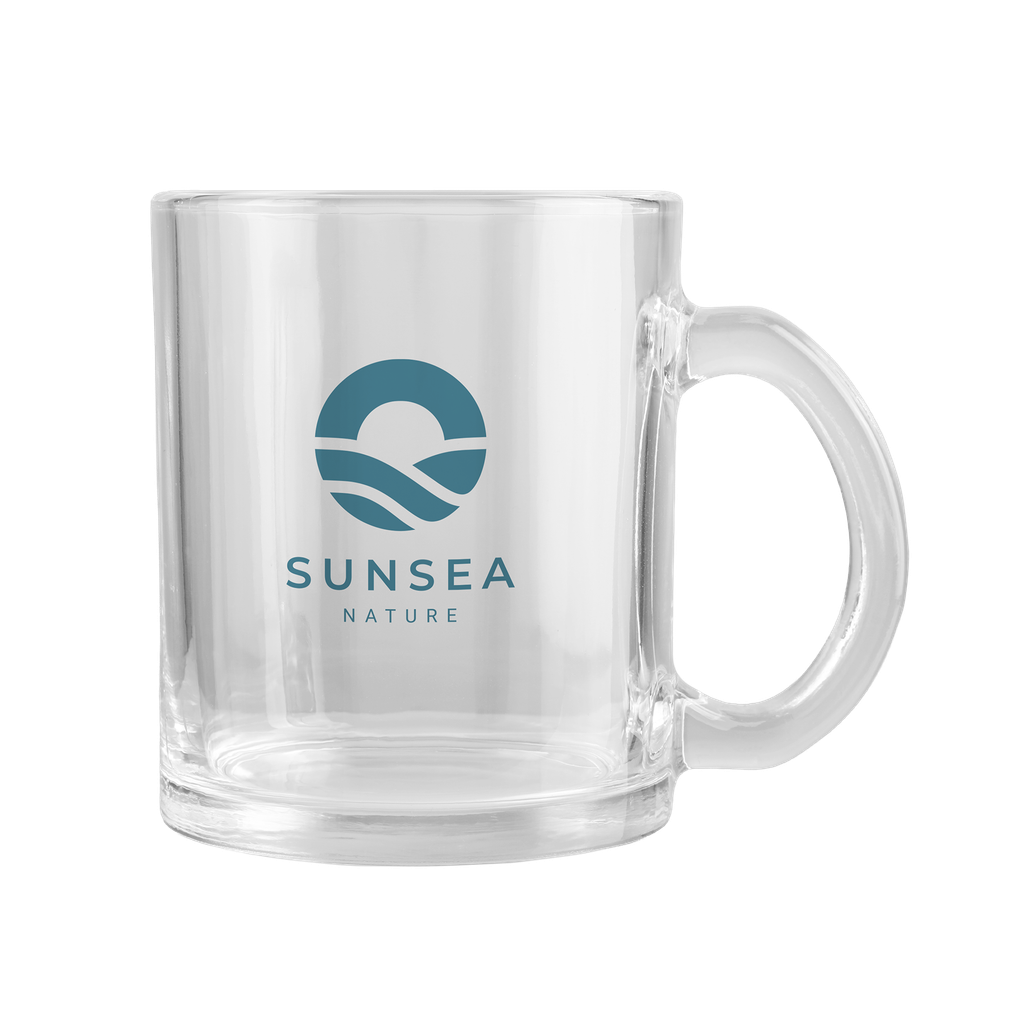 Capitan 11 Oz Glass C Handle Mug